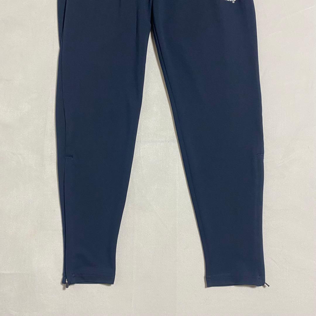 【美品】SVOLME スボルメ のびのびストレッチパンツ ネイビー S サッカー