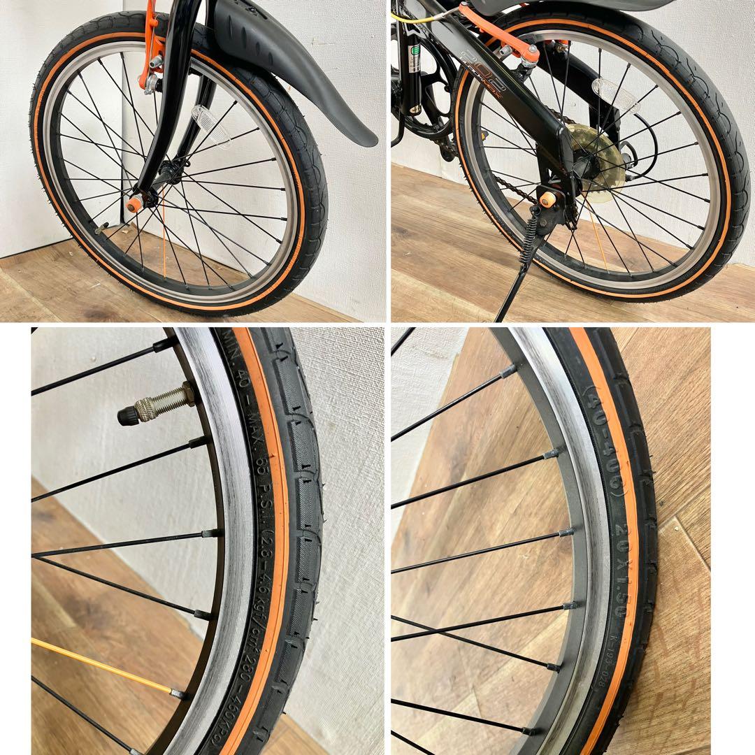 名古屋市 引き取り限定 ドッペルギャンガー 折りたたみ自転車 202 バッグ付き