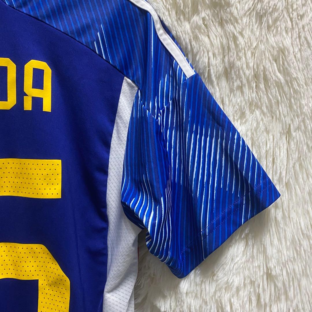 美品　正規品 2022 サッカー日本代表 ユニフォーム XLサイズ　鎌田大地