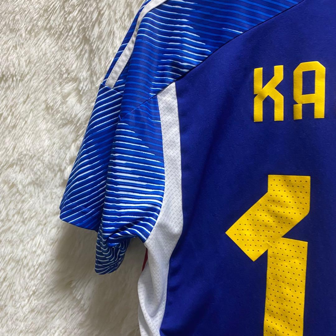 美品　正規品 2022 サッカー日本代表 ユニフォーム XLサイズ　鎌田大地