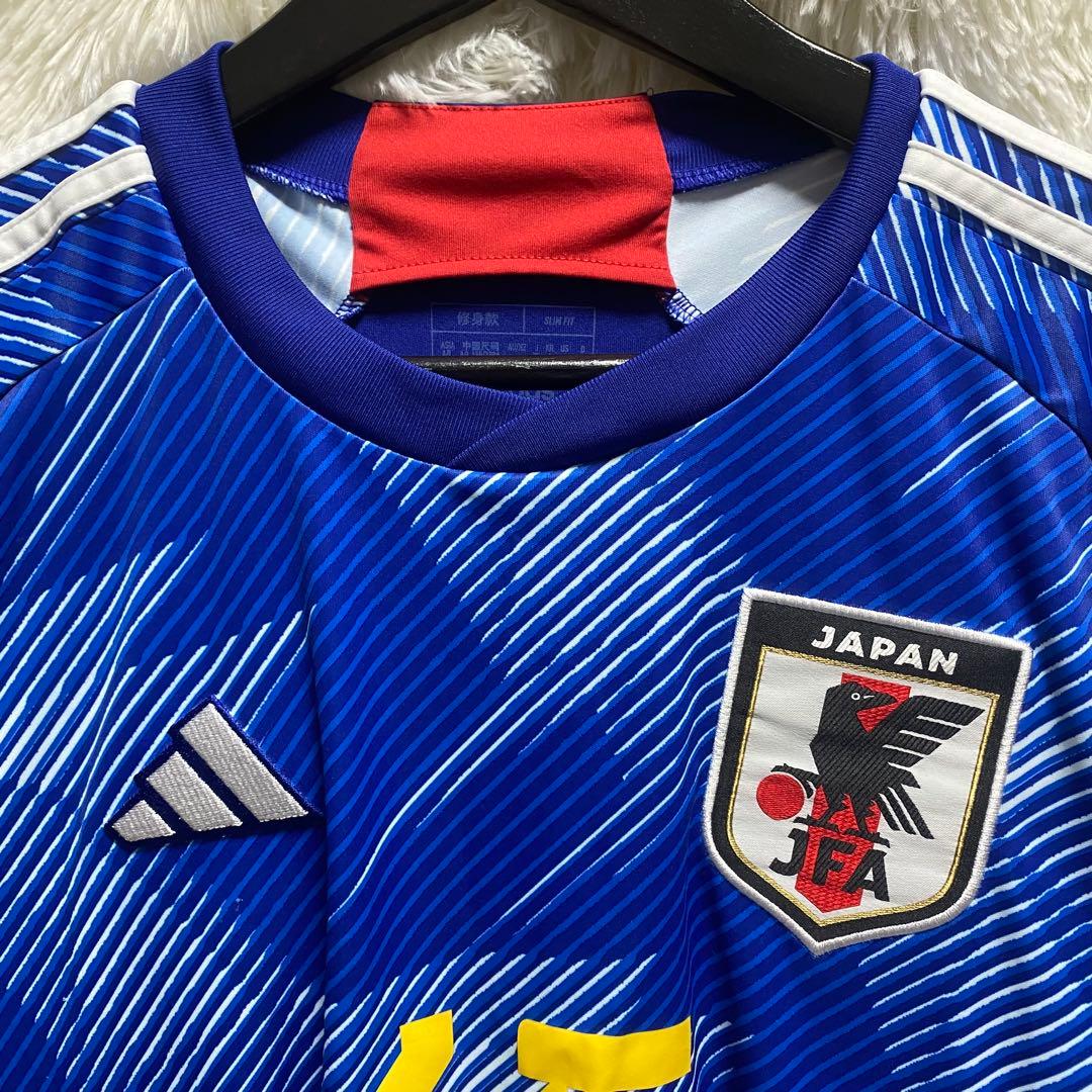 美品　正規品 2022 サッカー日本代表 ユニフォーム XLサイズ　鎌田大地