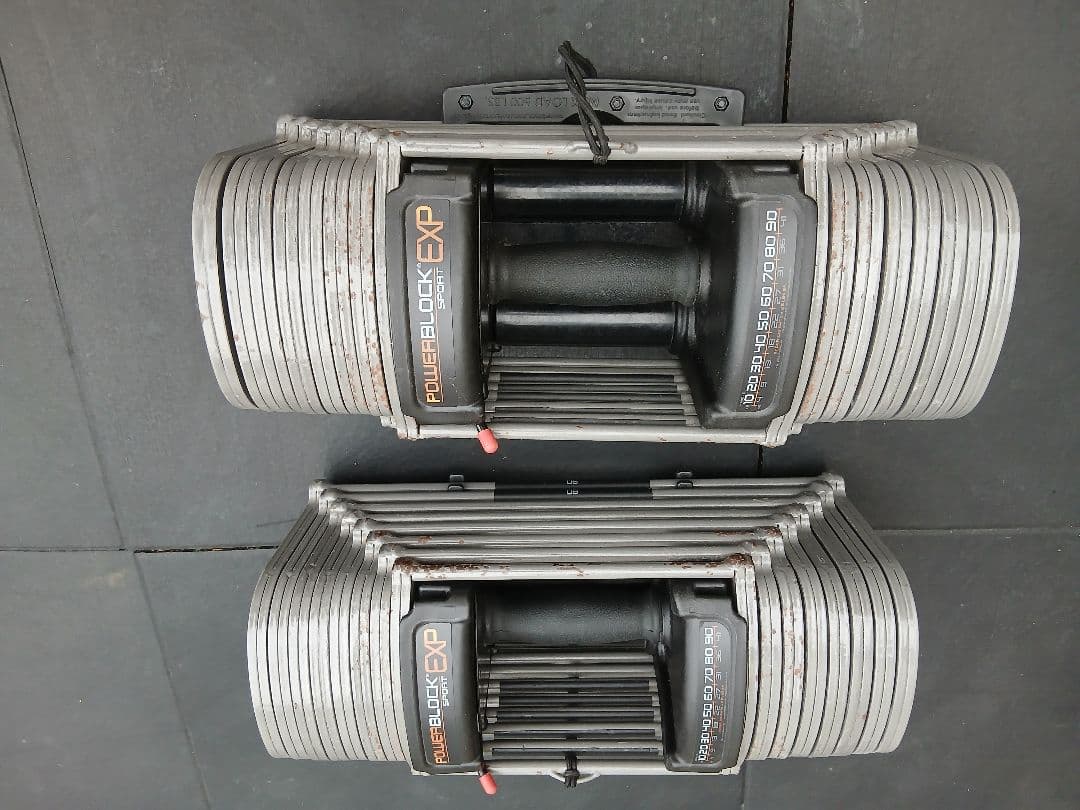 可変式ダンベルパワーブロックPowerBlock SP EXP90LB ① 1個