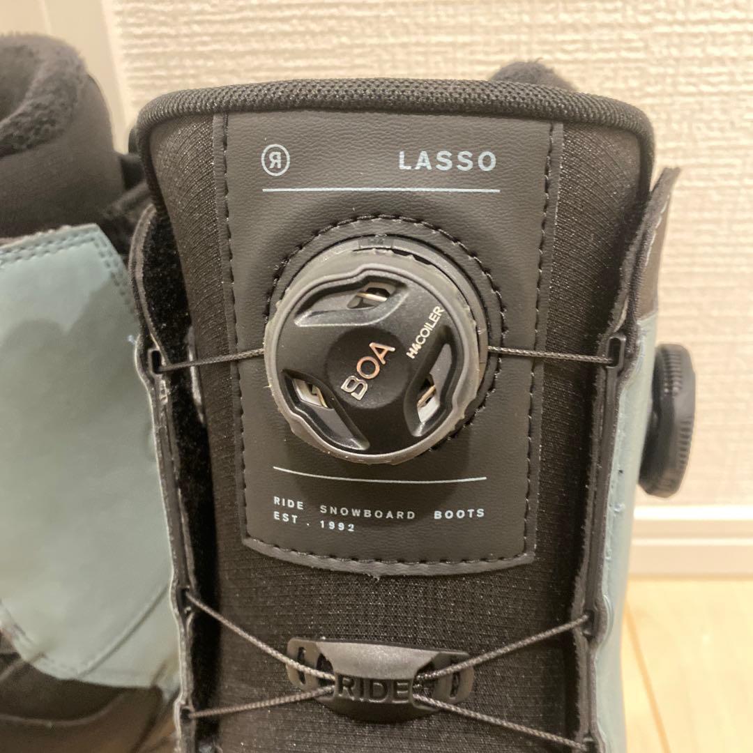 【美品_即日発送】 スノボブーツRIDE LASSO 26cm 25-26モデル