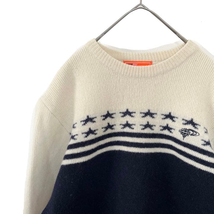 BEAMS GOLF ビームスゴルフ　ニット　セーター　レディース　星　スター