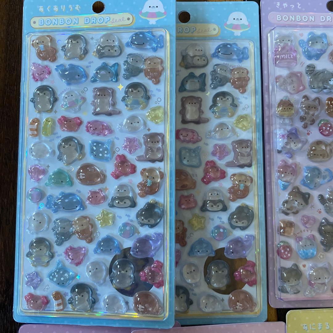 イオン限定　ボンボンドロップシール　8枚セット　正規品