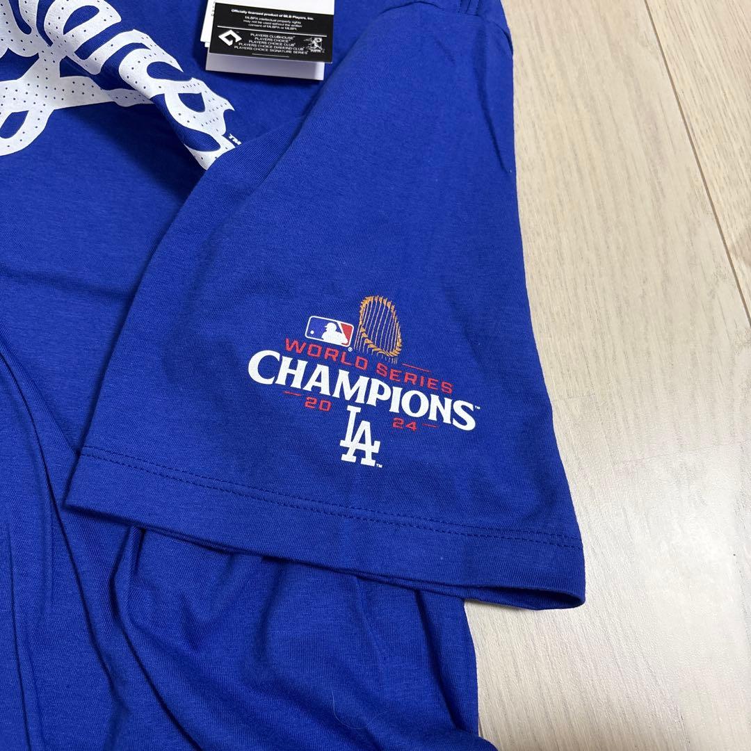 新品未使用⭐︎Tシャツ⭐︎L⭐︎ドジャース⭐︎大谷翔平⭐︎ワールドチャンピオン限定完売品