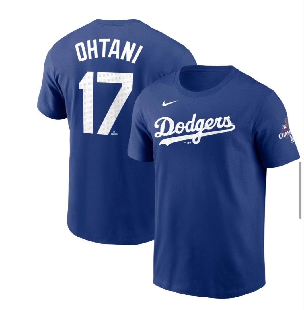 新品未使用⭐︎Tシャツ⭐︎L⭐︎ドジャース⭐︎大谷翔平⭐︎ワールドチャンピオン限定完売品