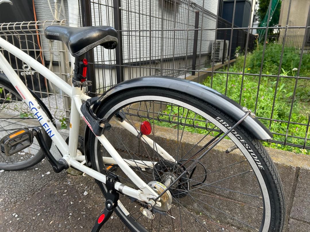 ※アラカツ※ ブリヂストン・シュライン　24型自転車　ホワイト