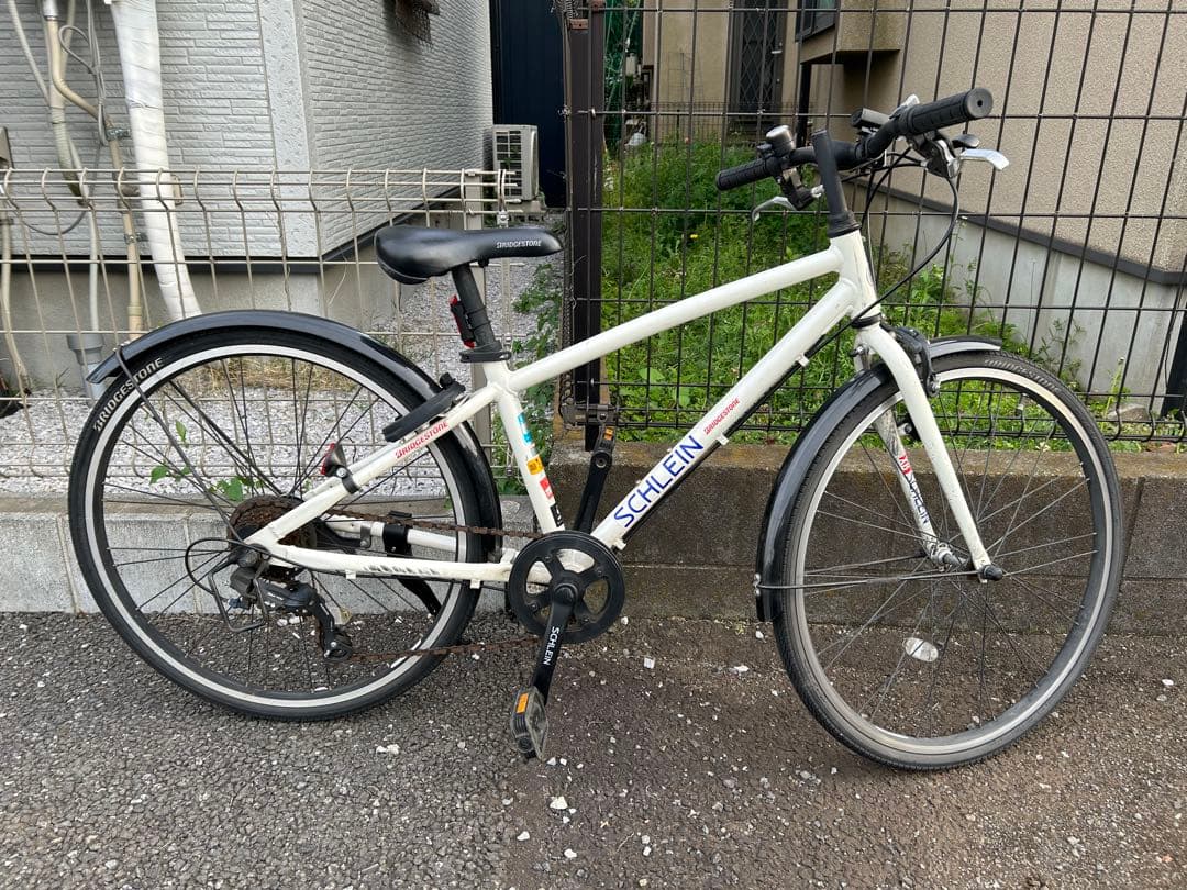 ※アラカツ※ ブリヂストン・シュライン　24型自転車　ホワイト