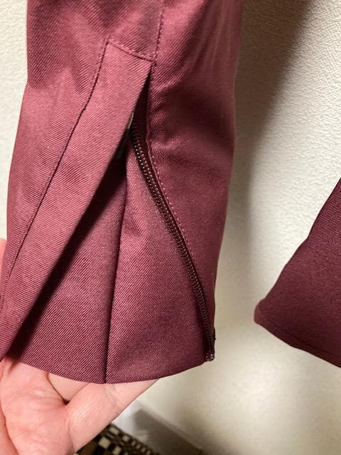 けけけ エスケープ ARES パンツ BURGUNDY M
