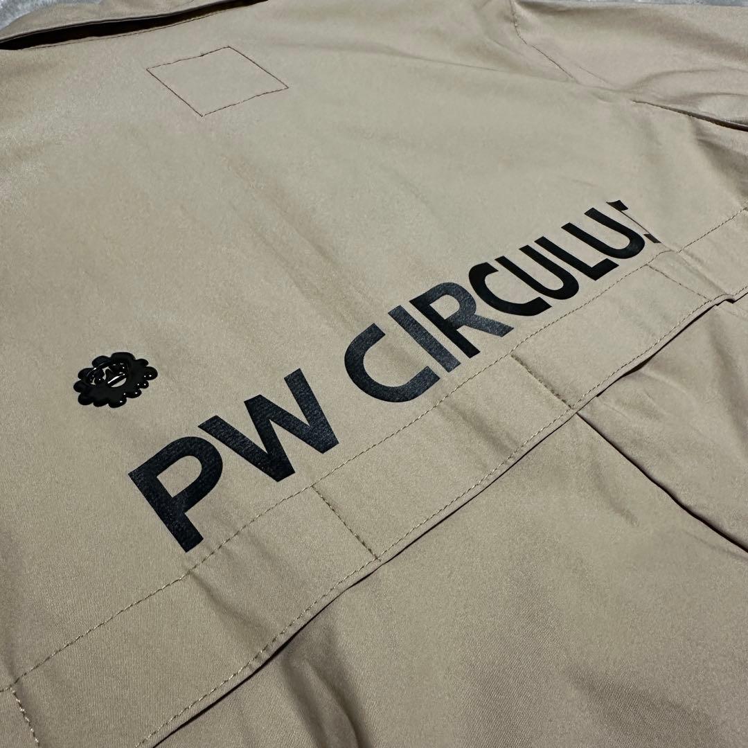 PW CIRCULUS ギャザリング　シャツ　ゴルフウェア　セットアップ　可能