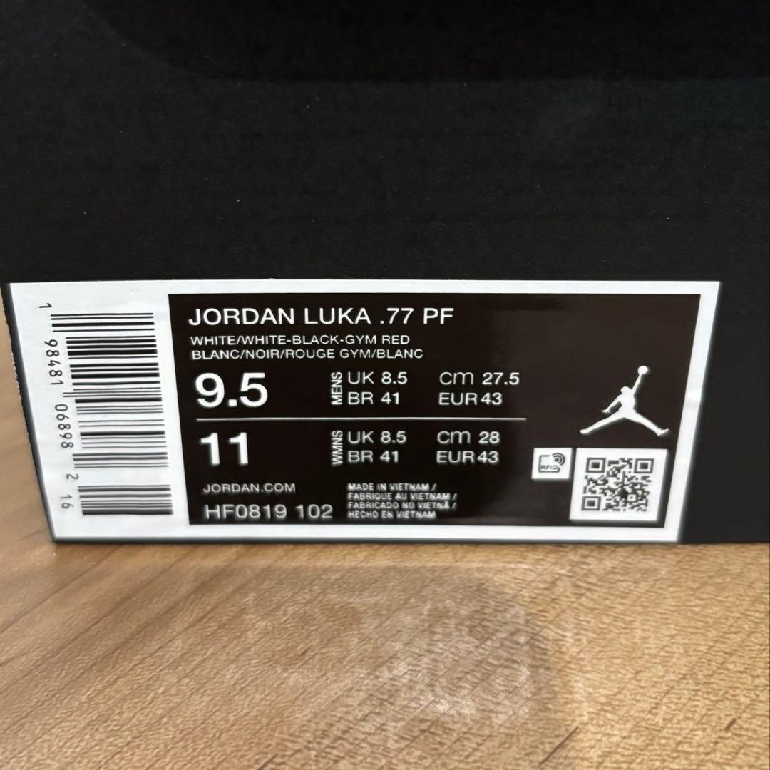 NIKE JORDAN LUKA .77 PF 新品　未使用　27.5cm