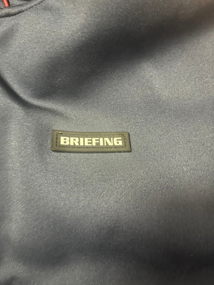 BRIEFING フード付きジャケット ネイビー
