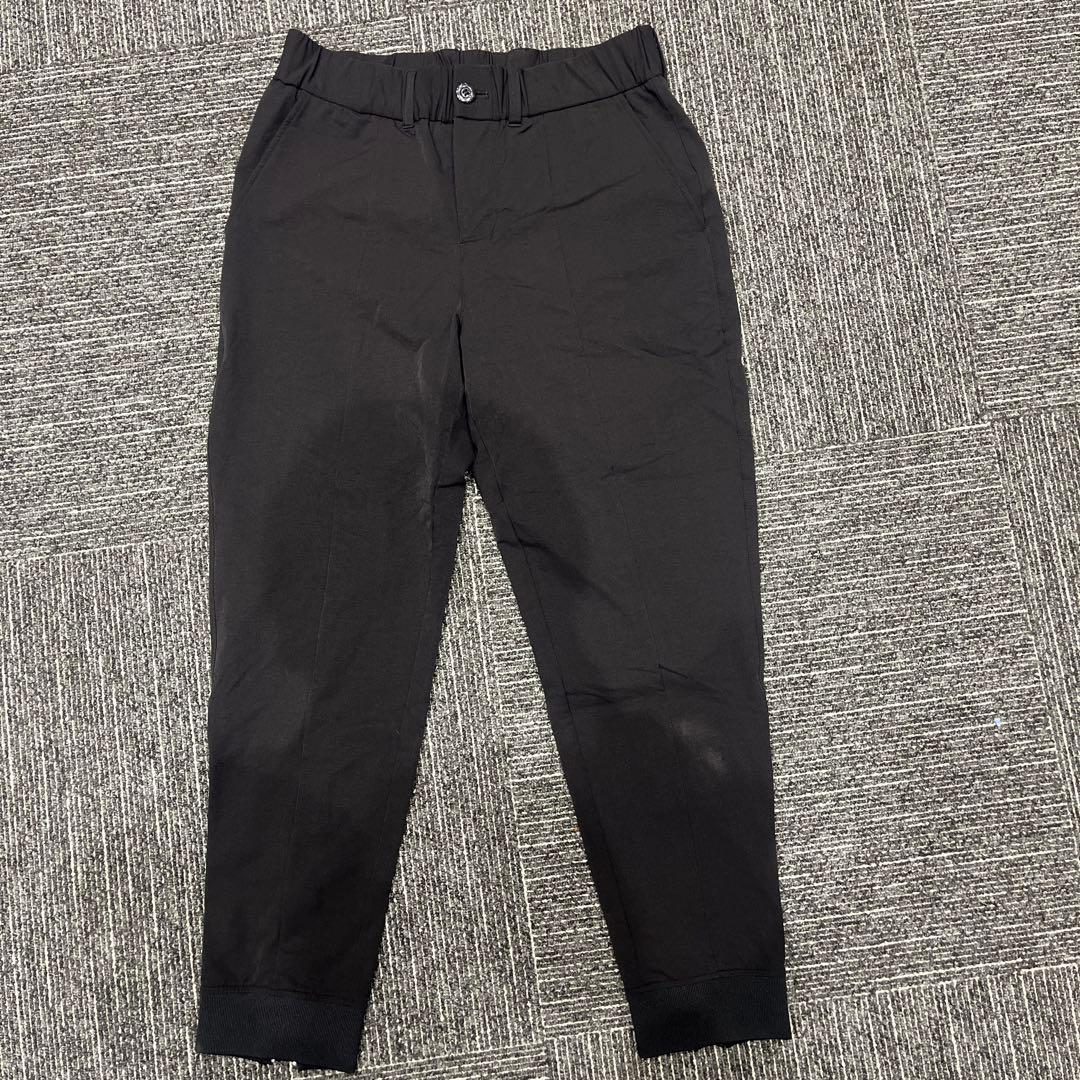 SLDO.ダブルクロスストレッチリ ブパンツ ロングパンツブラックサイズ XXL