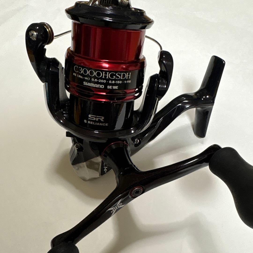 シマノ セフィアci4+ c3000HGSDH エギング リール