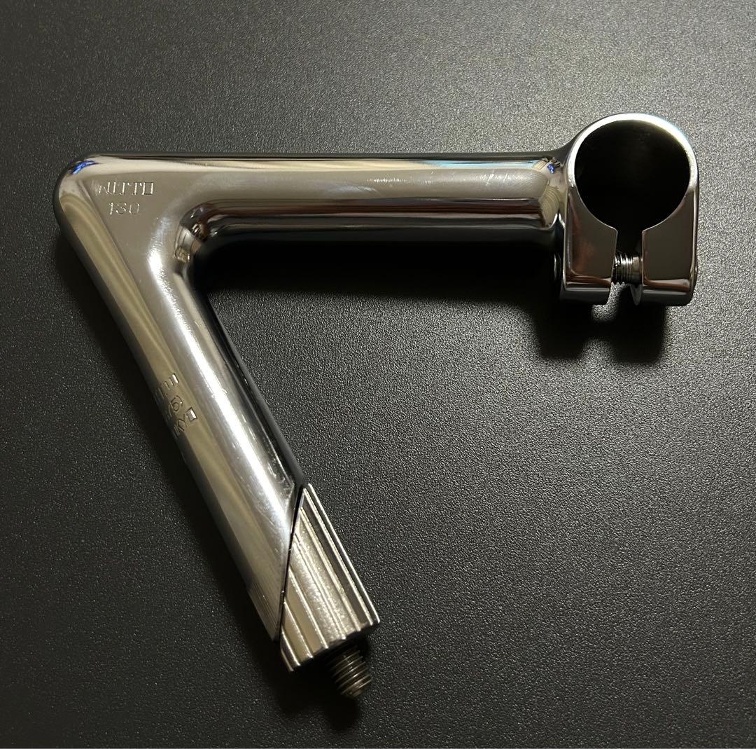 nitto ステム 130mm njs 58° 美品 スレッドステム 鉄