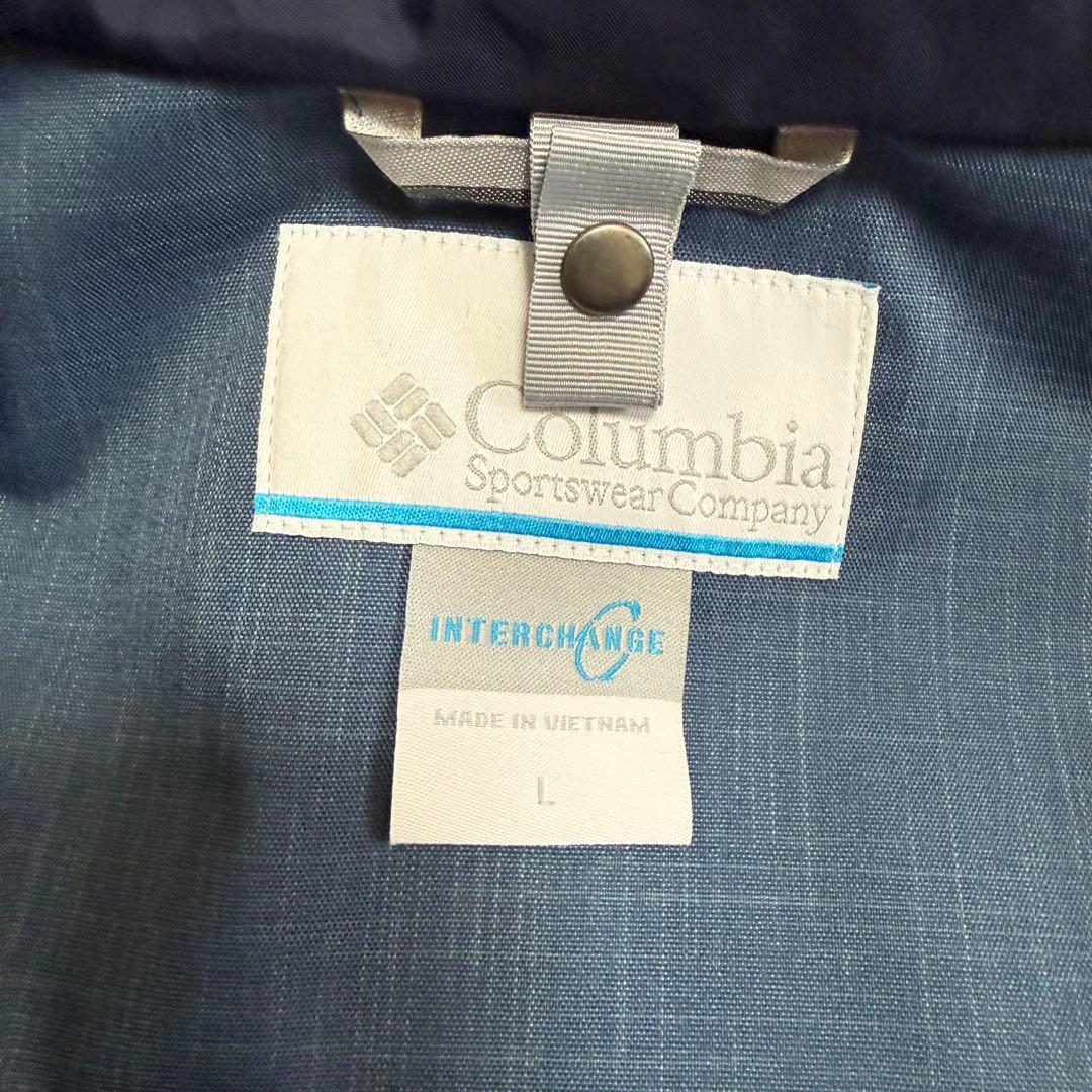 Columbia ウェアセット L オムニヒート 3WAY ブラック　ブルー