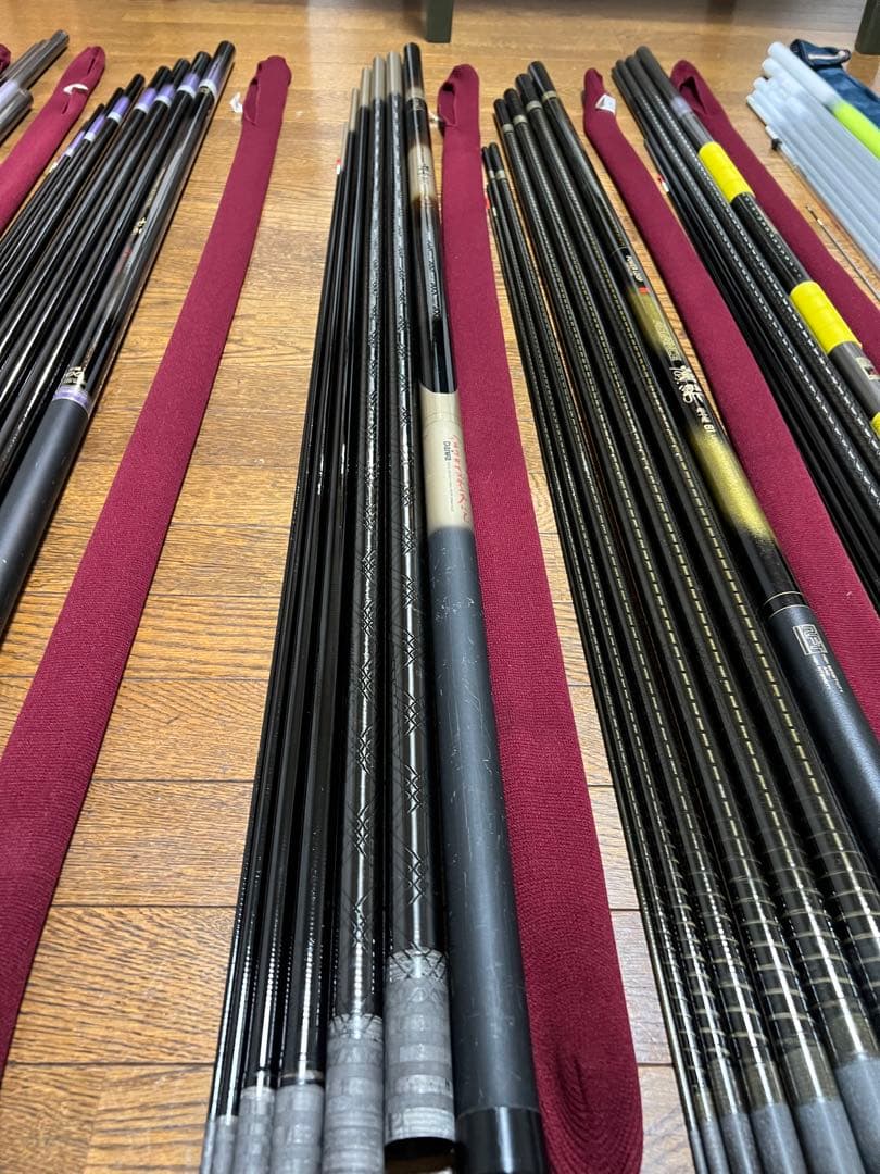 鮎竿多数セット 専用ケース付き