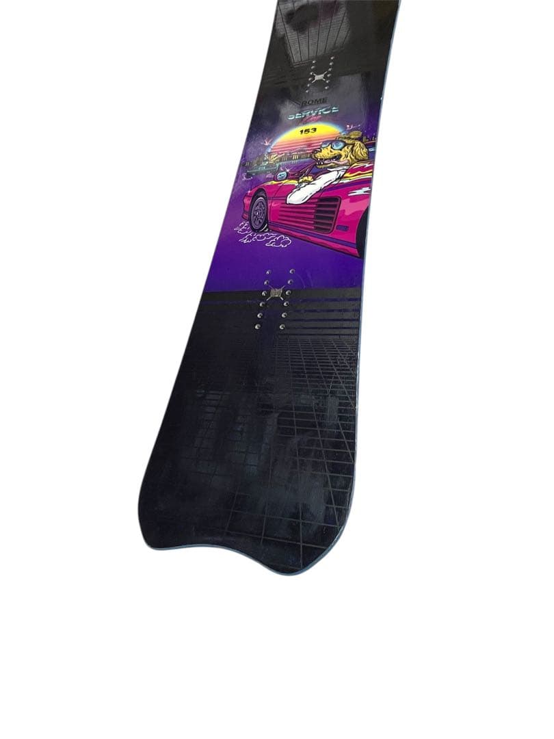 ROME SDS スノーボード 板 153cm パウダーボード