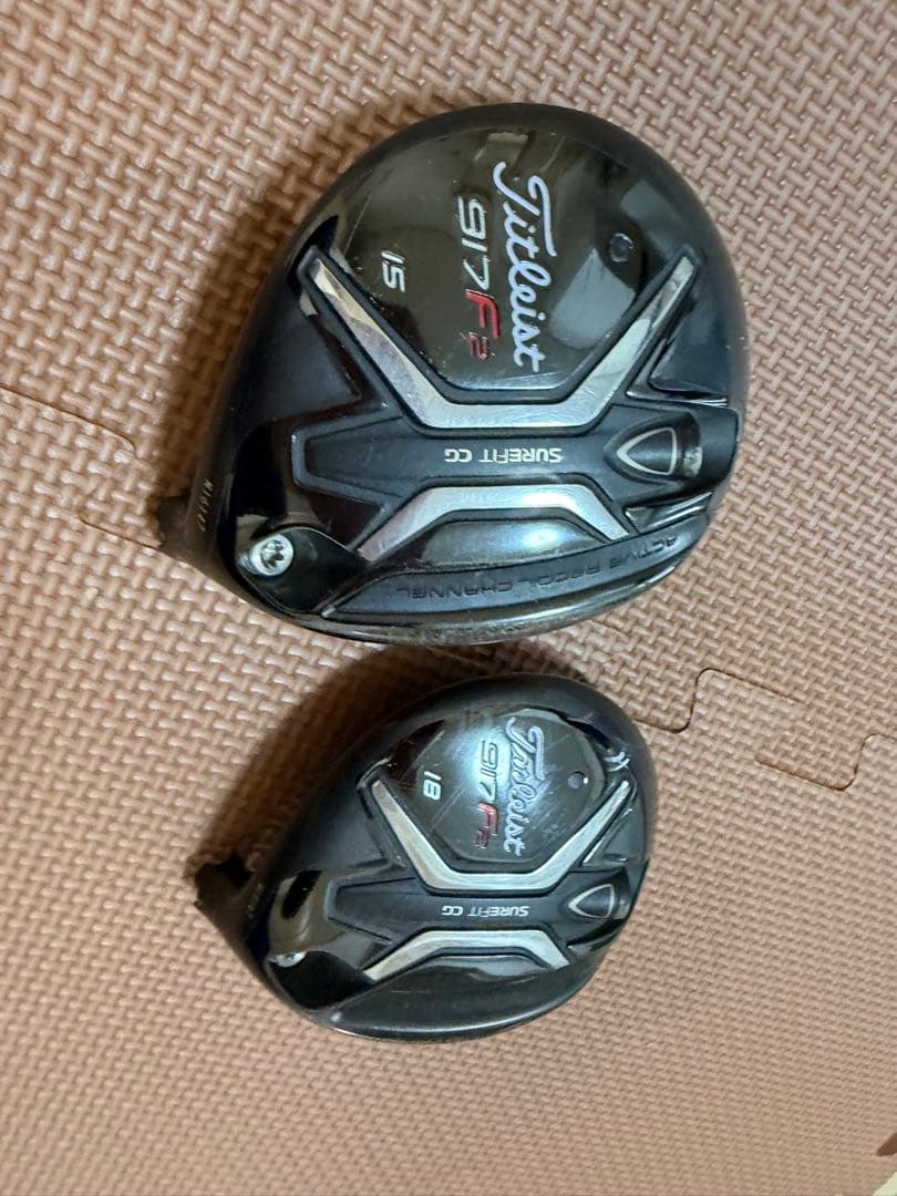 Titleist 917F フェアウェイウッド 2本セット