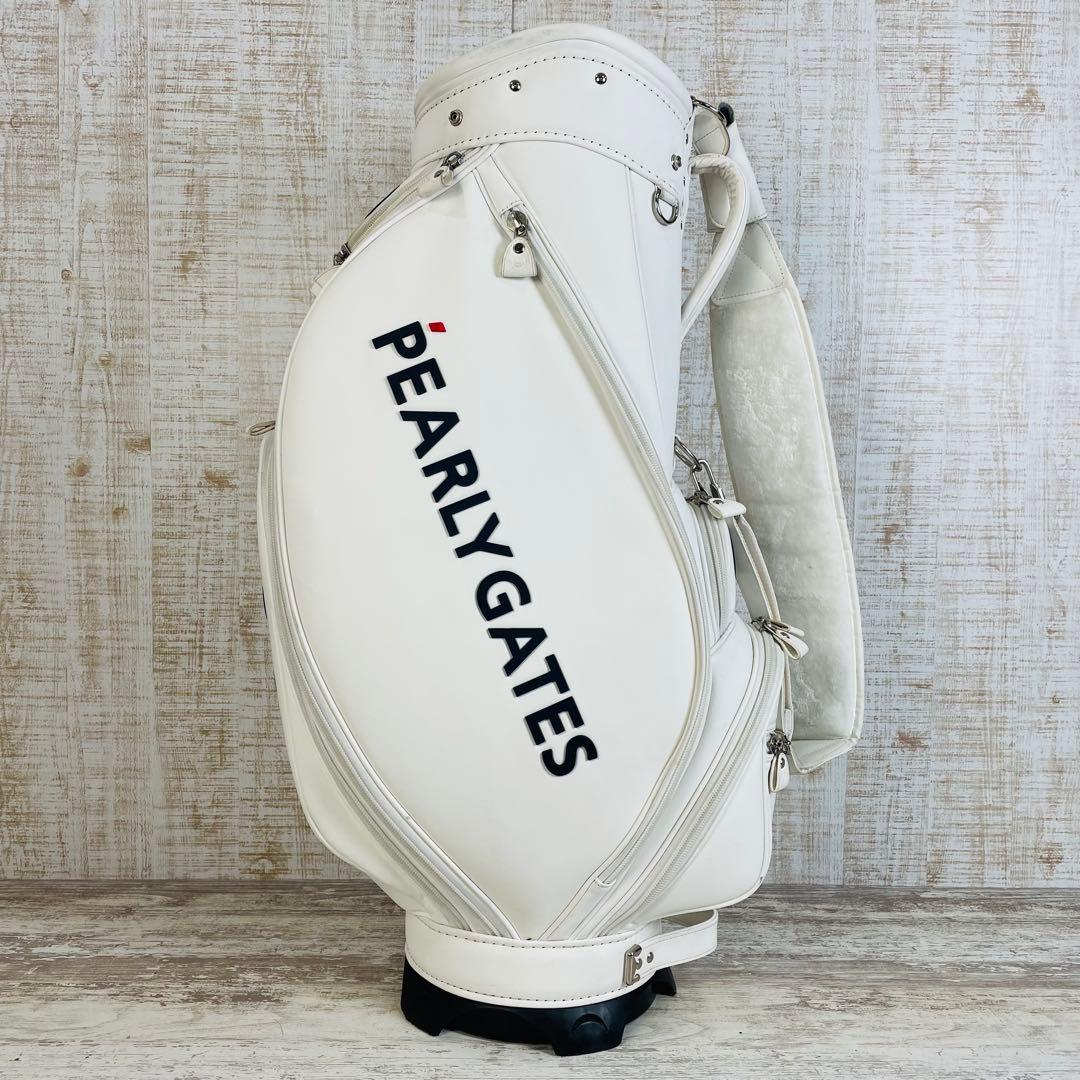 PEARLY GATES パーリーゲイツ　マット合皮シリーズ　キャディバッグ9型