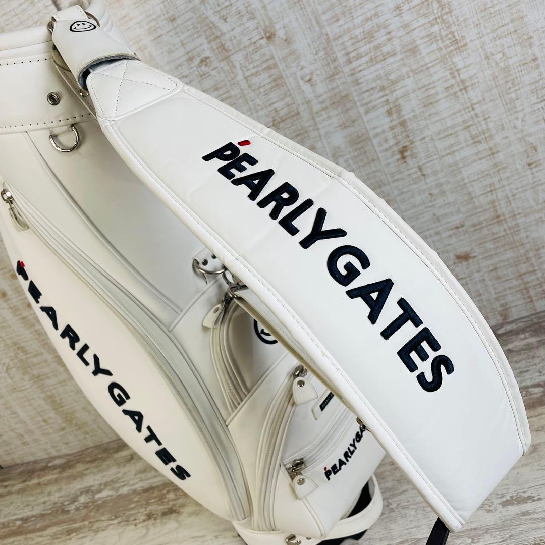 PEARLY GATES パーリーゲイツ　マット合皮シリーズ　キャディバッグ9型