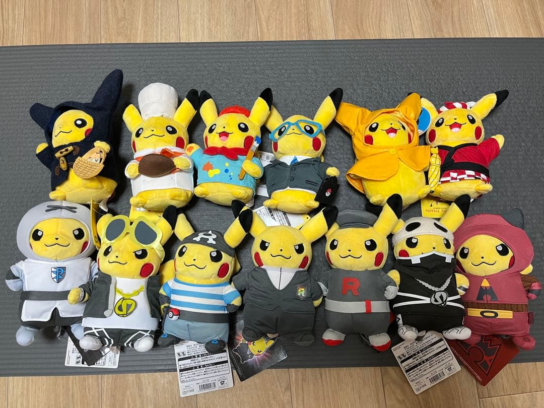 ピカチュウ　ごっこ&マンスリー　プライズ　非売品小物　まとめ売り　計20点