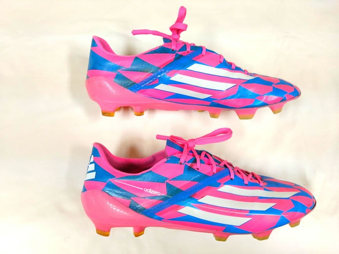 27.0 アディダス F50 adizero アディゼロ FG　ソーラーピンク