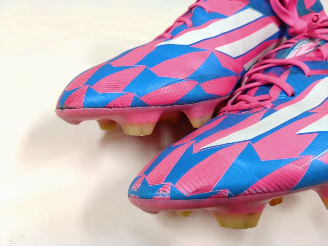 27.0 アディダス F50 adizero アディゼロ FG　ソーラーピンク