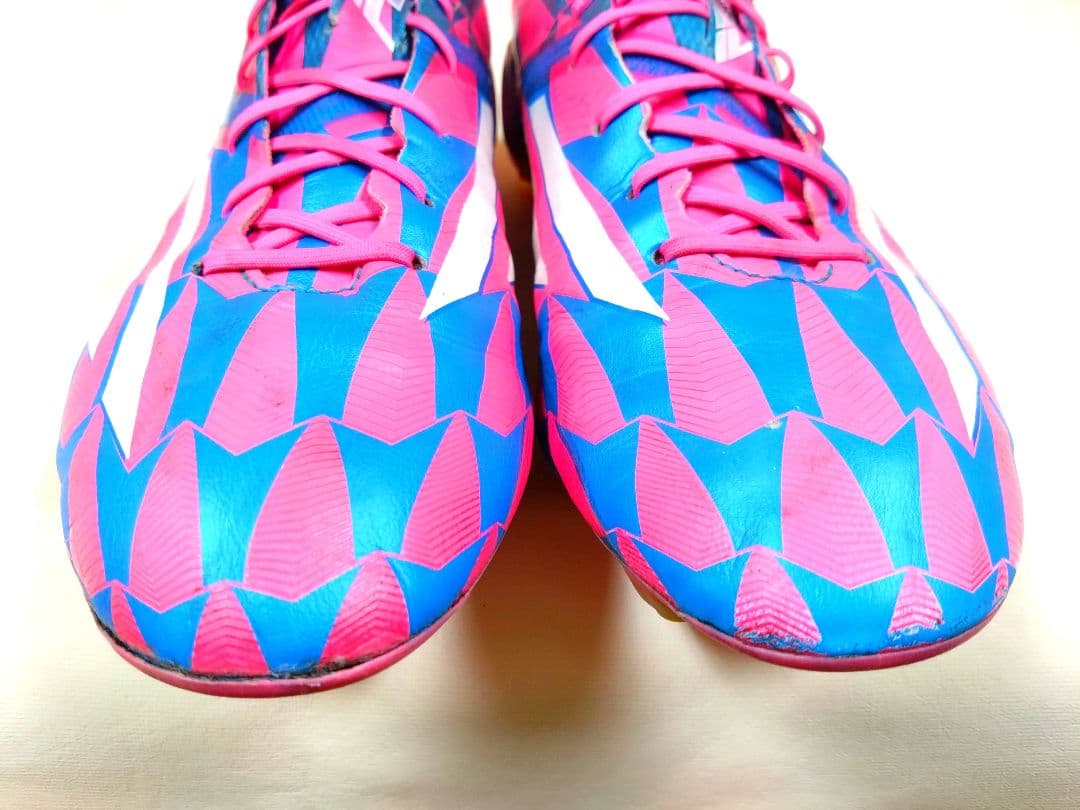 27.0 アディダス F50 adizero アディゼロ FG　ソーラーピンク