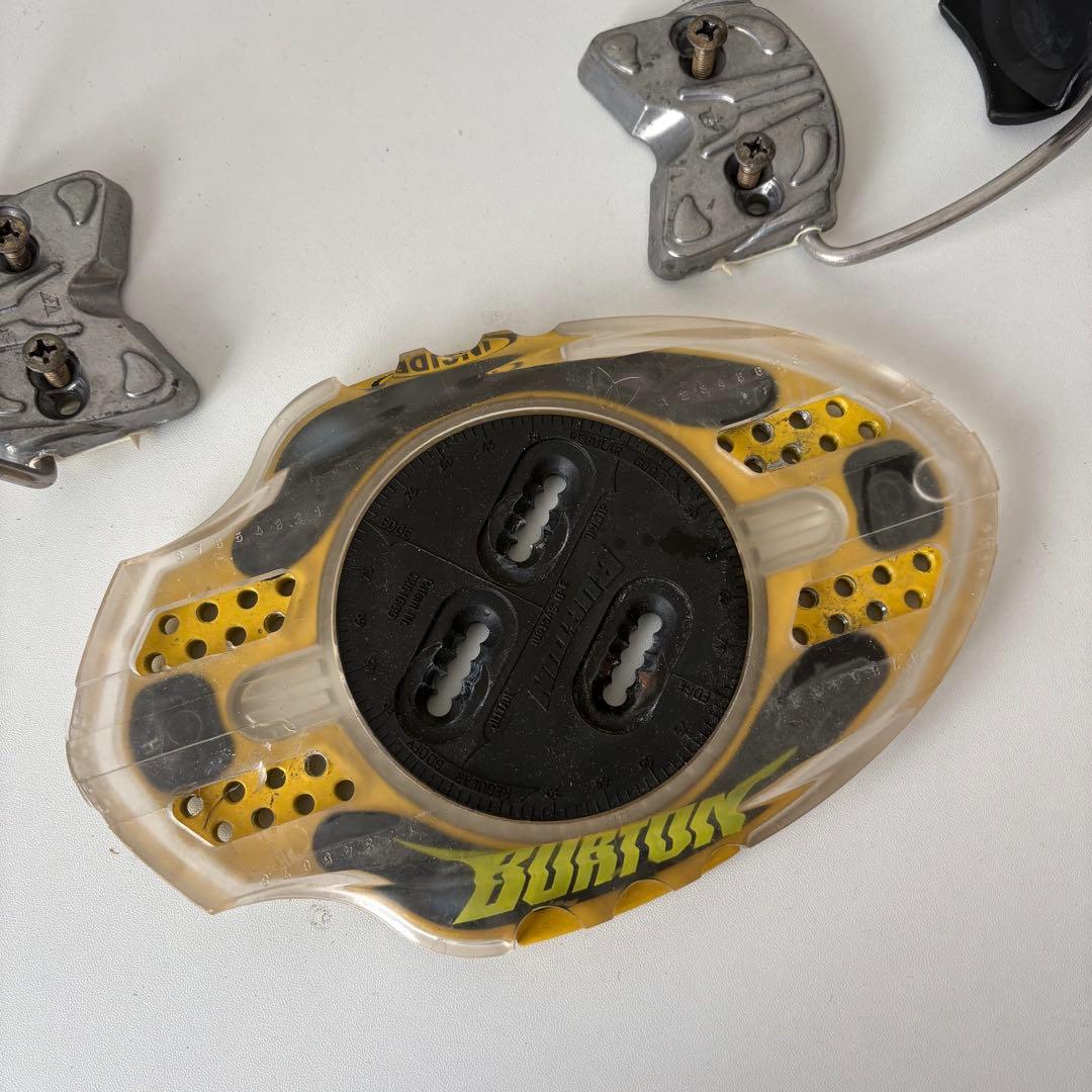 BURTON バートン　アルペンボード用　ビンディング　スノーボード　クリア