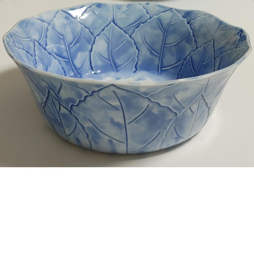 陶磁器 2枚セット★有田焼? 刻印 鉢 白 青 花文様 和食器 磁器 大鉢 日本