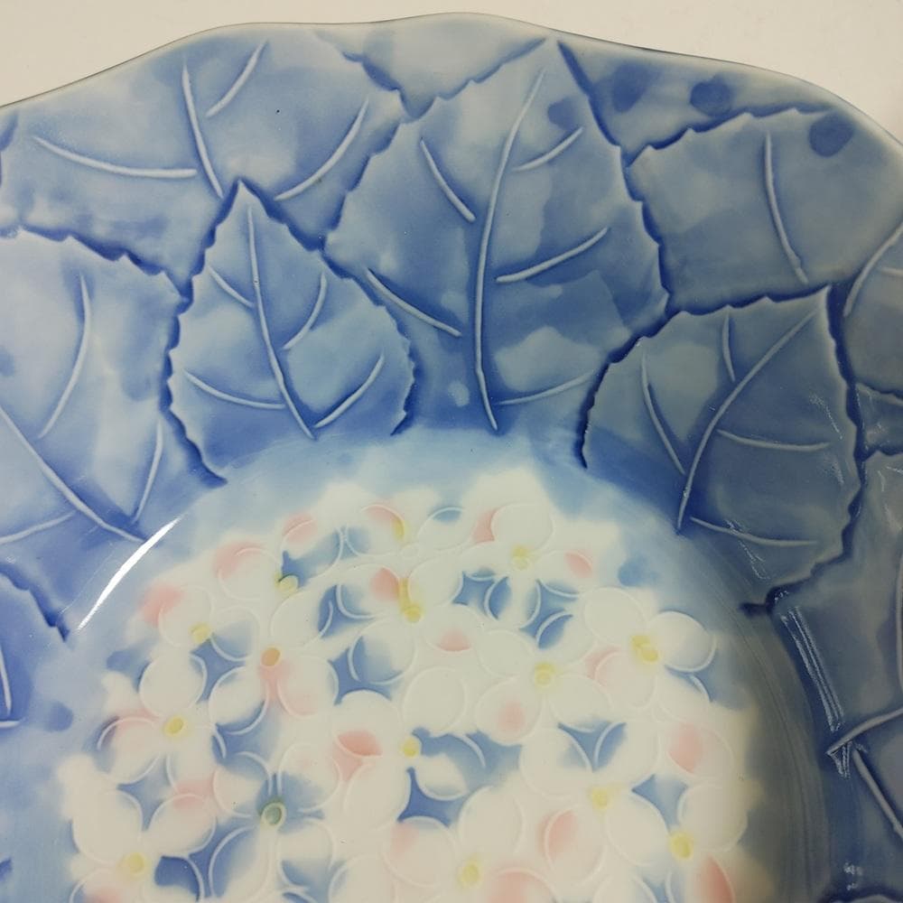 陶磁器 2枚セット★有田焼? 刻印 鉢 白 青 花文様 和食器 磁器 大鉢 日本