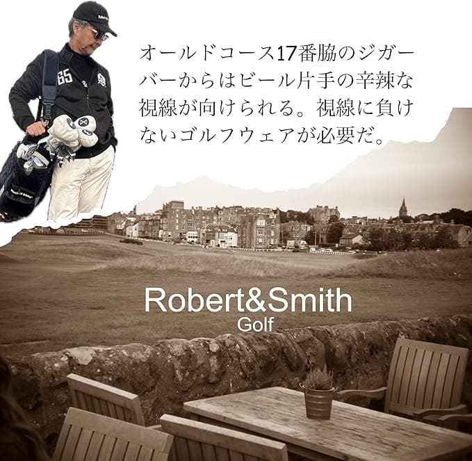 ★未開封品★ロバートアンドスミス ゴルフジャケット　ジャージ素材　XLサイズ