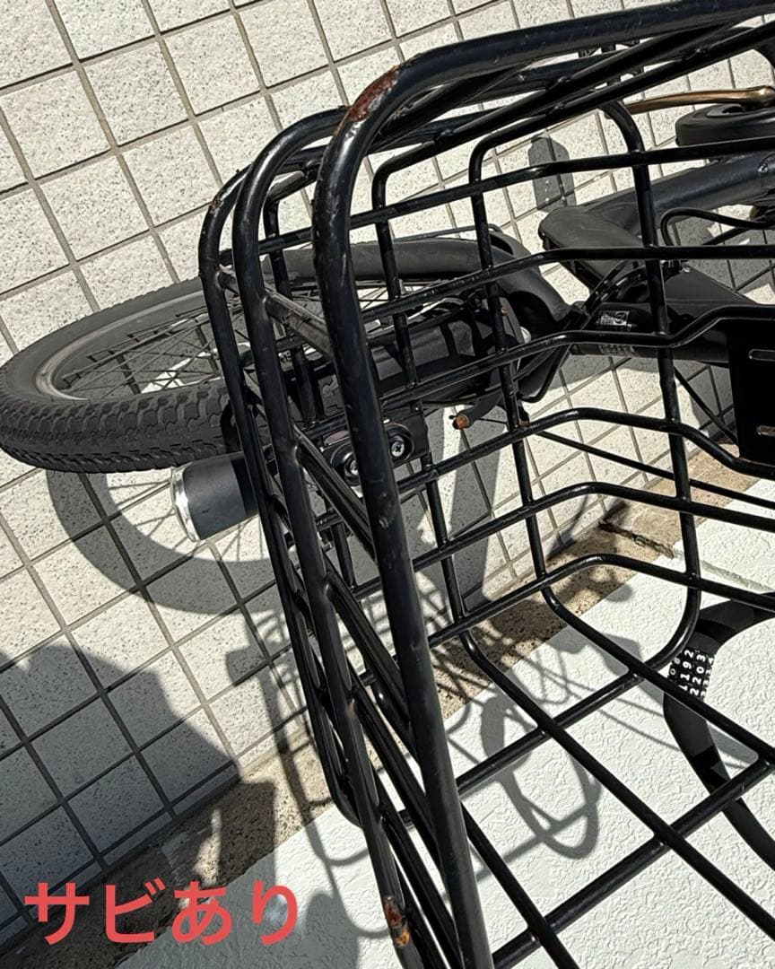 Panasonic電動アシスト自転車 ギュットアニー/ブラック※都内引取り限定