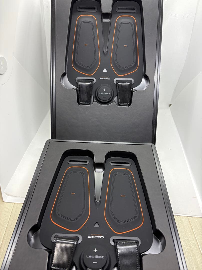【超美品】SIXPAD レッグベルト 2箱セット(ジェル追加)