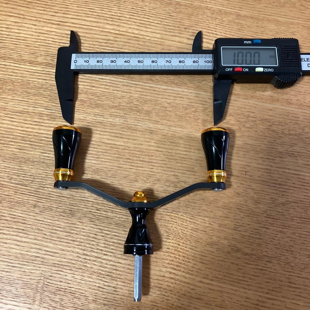 美品　ダイワ　6角軸用　ゴメクサス100mm ダブルハンドル　スタンド　セット
