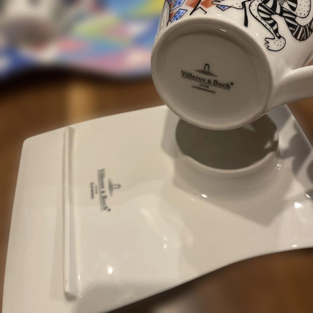 Villeroy&Boch カップ＆プラター　2セット 未使用品
