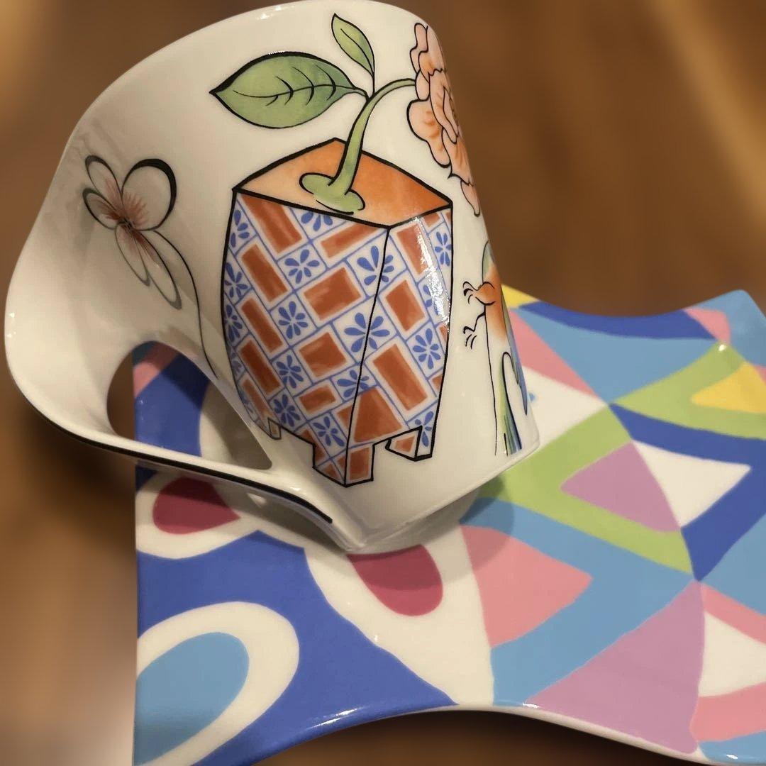 Villeroy&Boch カップ＆プラター　2セット 未使用品