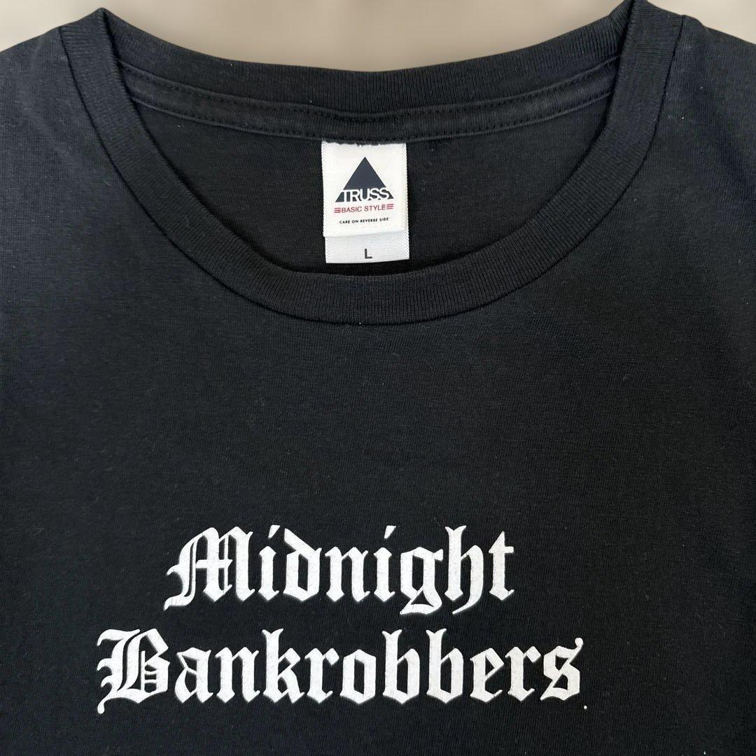 チバユウスケ　Tシャツ　Midnight Bankrobbers Lサイズ黒