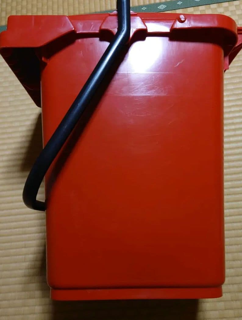 SULO スロ　バケツ型　ダストボックス　25L 赤　レア
