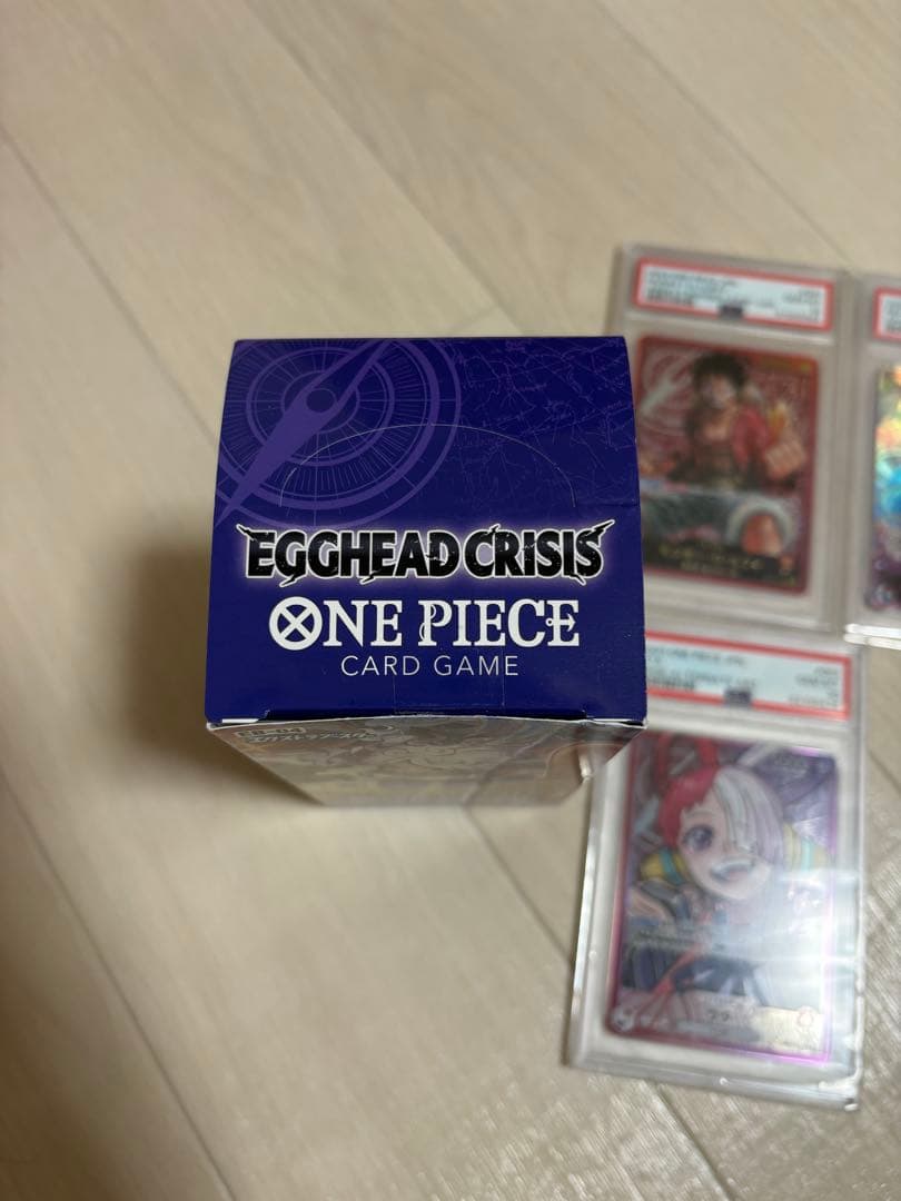 ハ*ト様 ワンピースカードBOX PSAセット