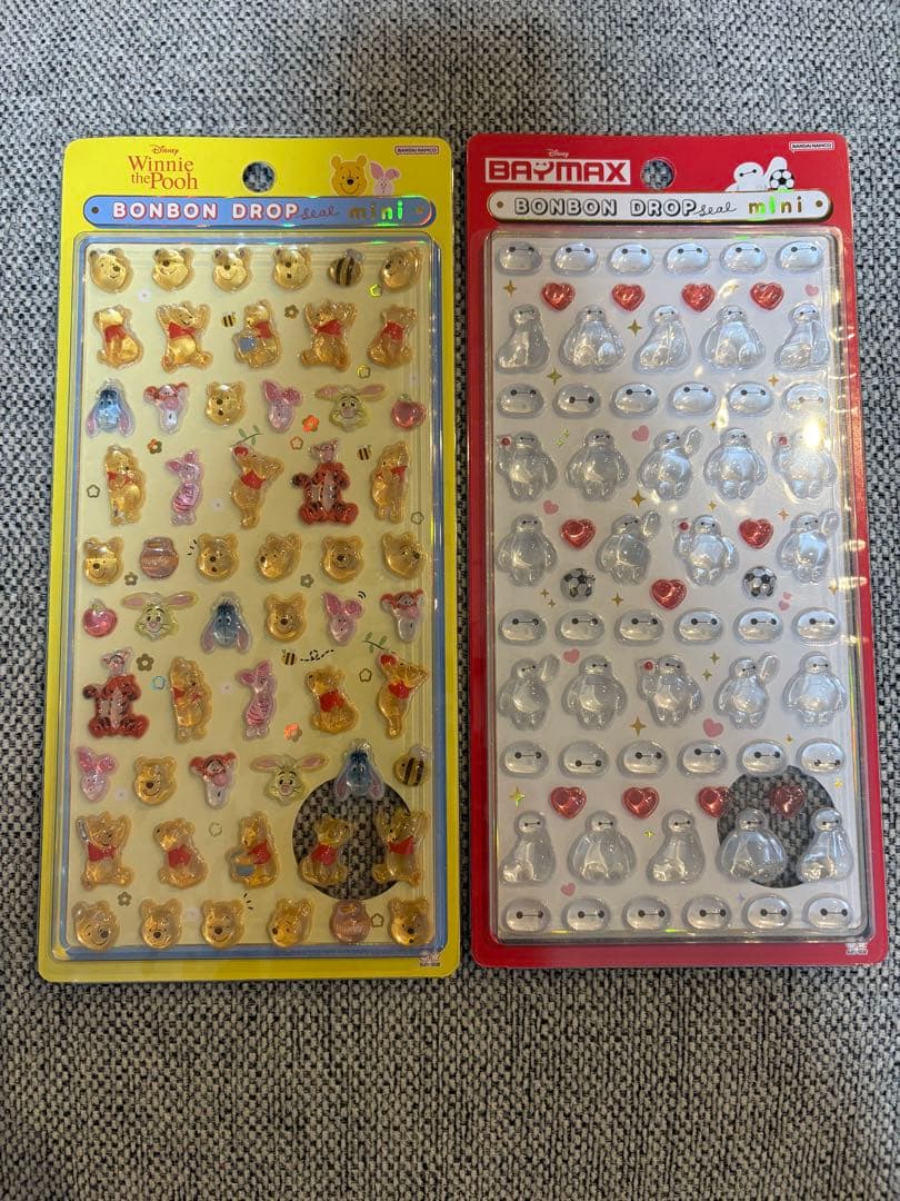 ボンボン ドロップ シール ディズニー Disney mini ミニ 8枚セット
