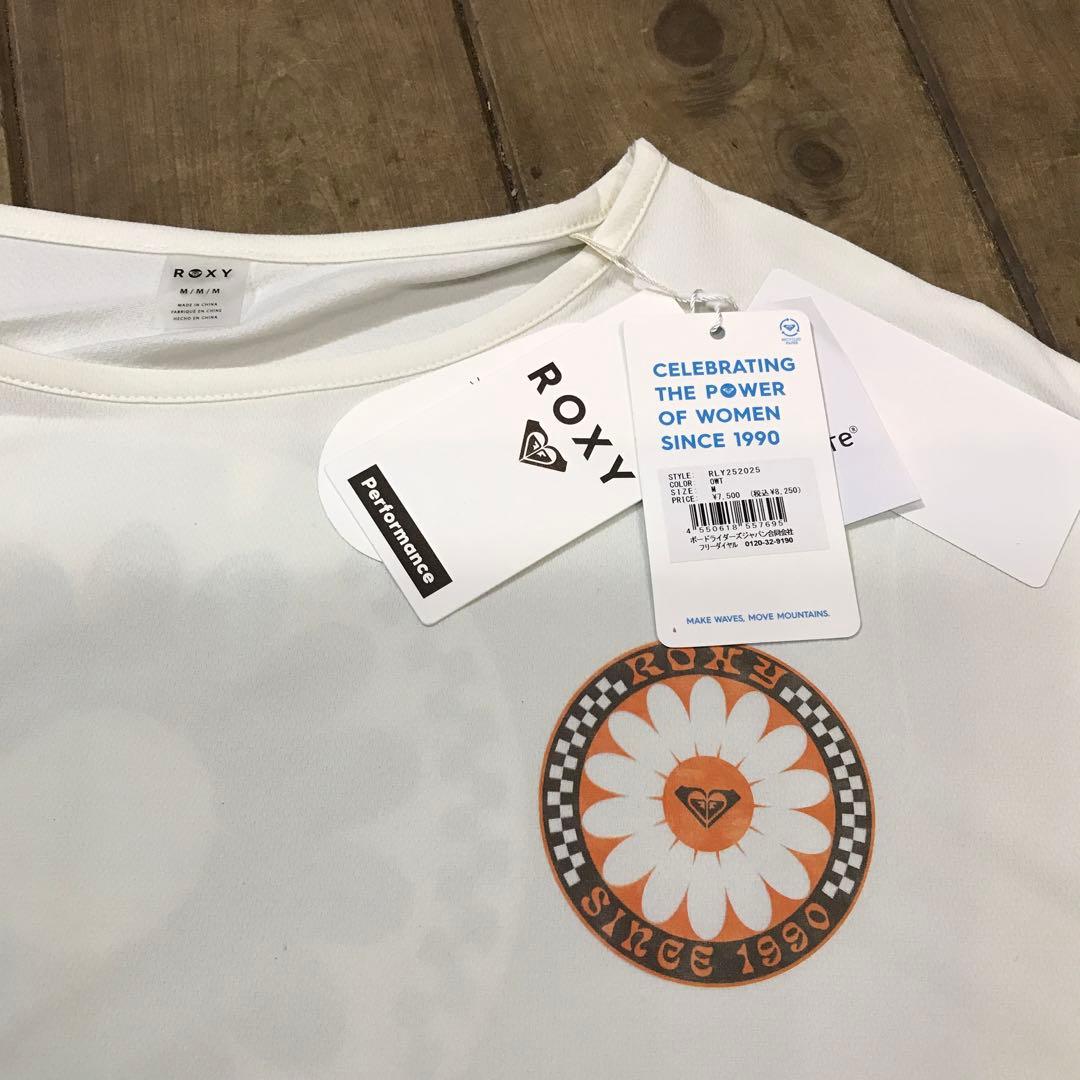 ROXY 長袖Tシャツ Mサイズホワイト