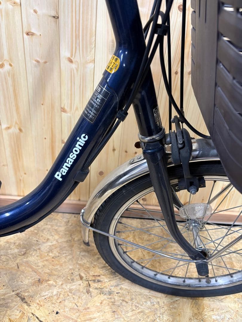 【美品】Panasonic 電動アシスト三輪車 ネイビー