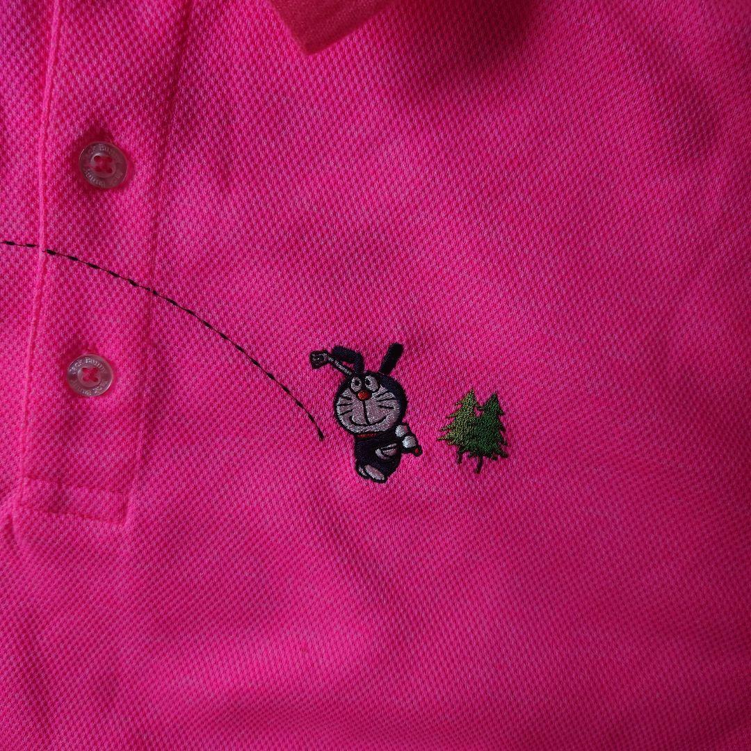 Jack Bunny!! ピンクポロシャツ ゴルフ刺繍