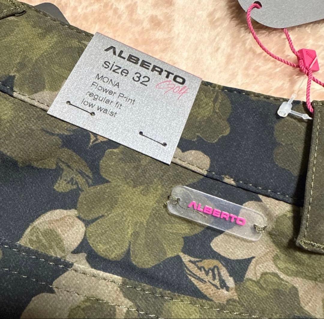 新品　O アルベルト　ゴルフパンツ　サイズ32
