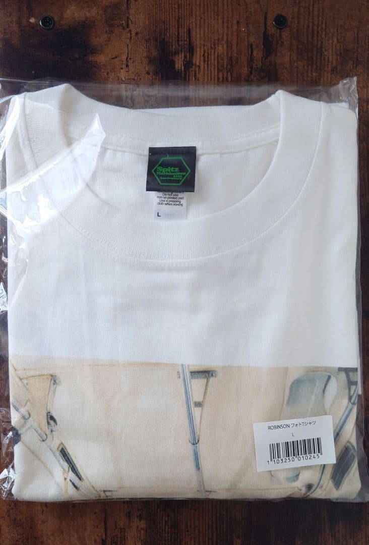 スピッツ(SPITZ)Tシャツ『ロビンソン フォトTシャツ』(Lサイズ)
