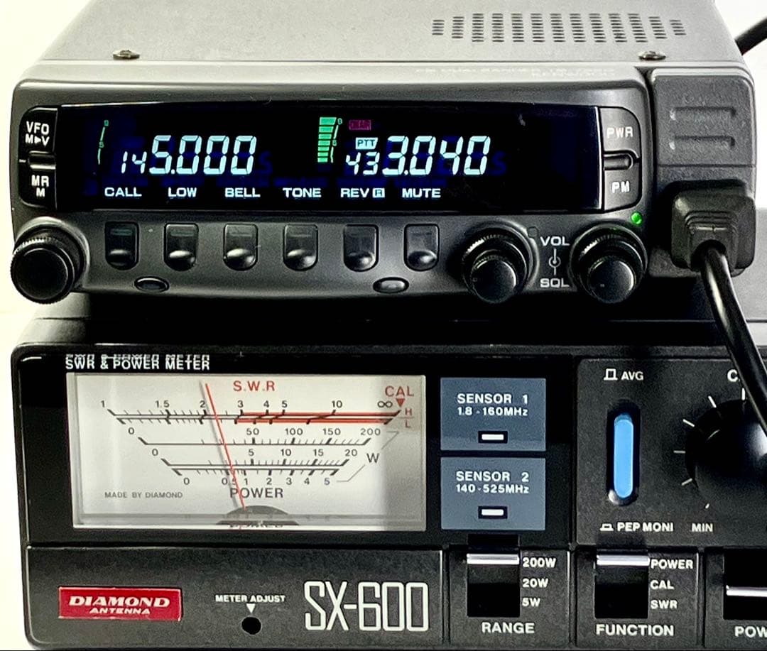 ケンウッドTM-733GV 20/20w アマチュア無線機