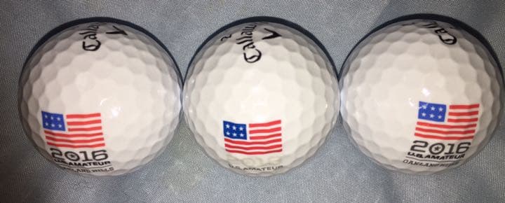 手に入らないプレミアム2016年 US AMATEURオープンの記念　３コ